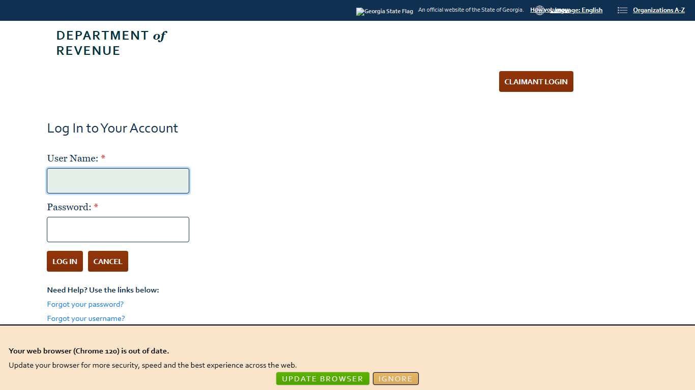Log In to Your Account